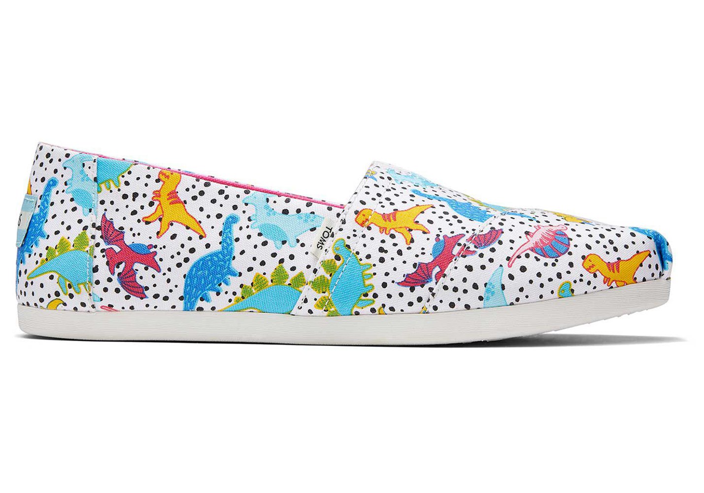 Toms Alpargata Dinosaur Doodles Espadrille Multicolor - Womens - 45623-ZIRX